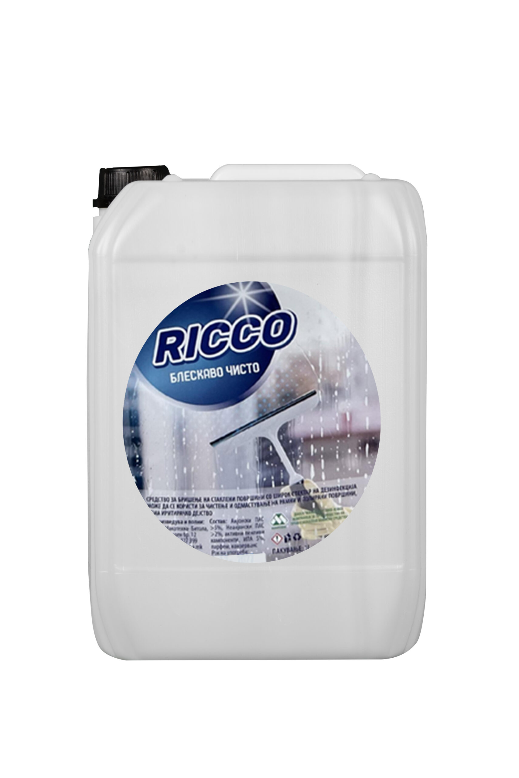 Рико професионал  средство за стаклени површини 10л